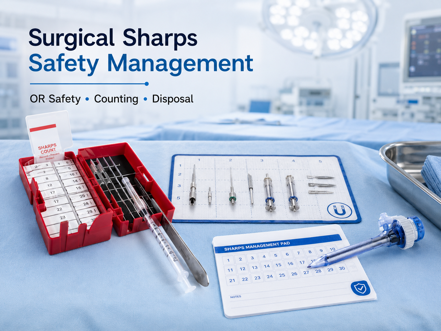 Surgical Sharps Safety Management in the Operating Room: Products, Workflow & OEM Sourcing Guide